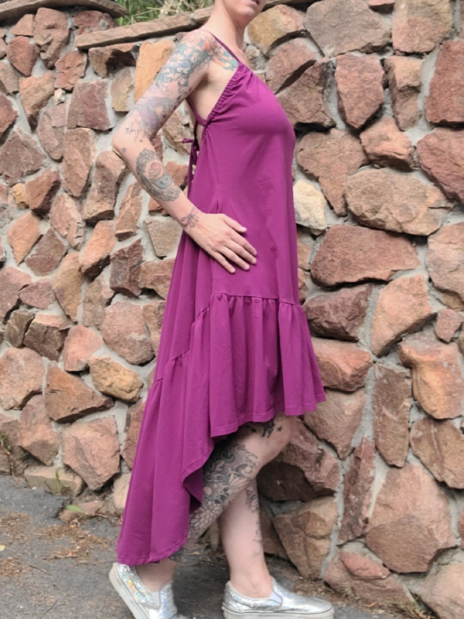 Ruffle Hem Dress Ruffle Hem Dress